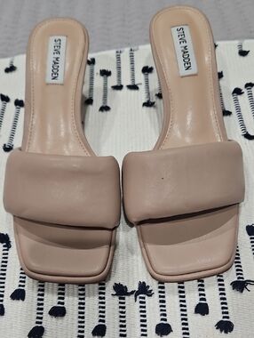 Steve Madden Blush Padded Slide Mules
